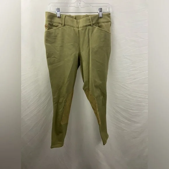 Ariat Breeches Pants Equestrian Riding Khaki Horseback Womens Size 28R - Picture 2 of 7